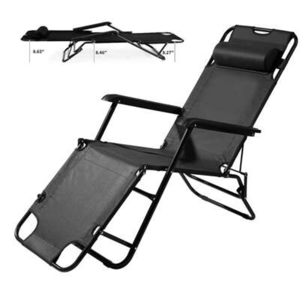 Outdoor Camping Folding Chair - Silla de camping portátil resistente con
