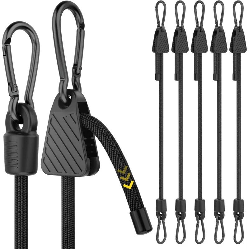 Outdoor Camping Extension Cord - 1-6 Unidades de Cuerda Elástica Ajustable