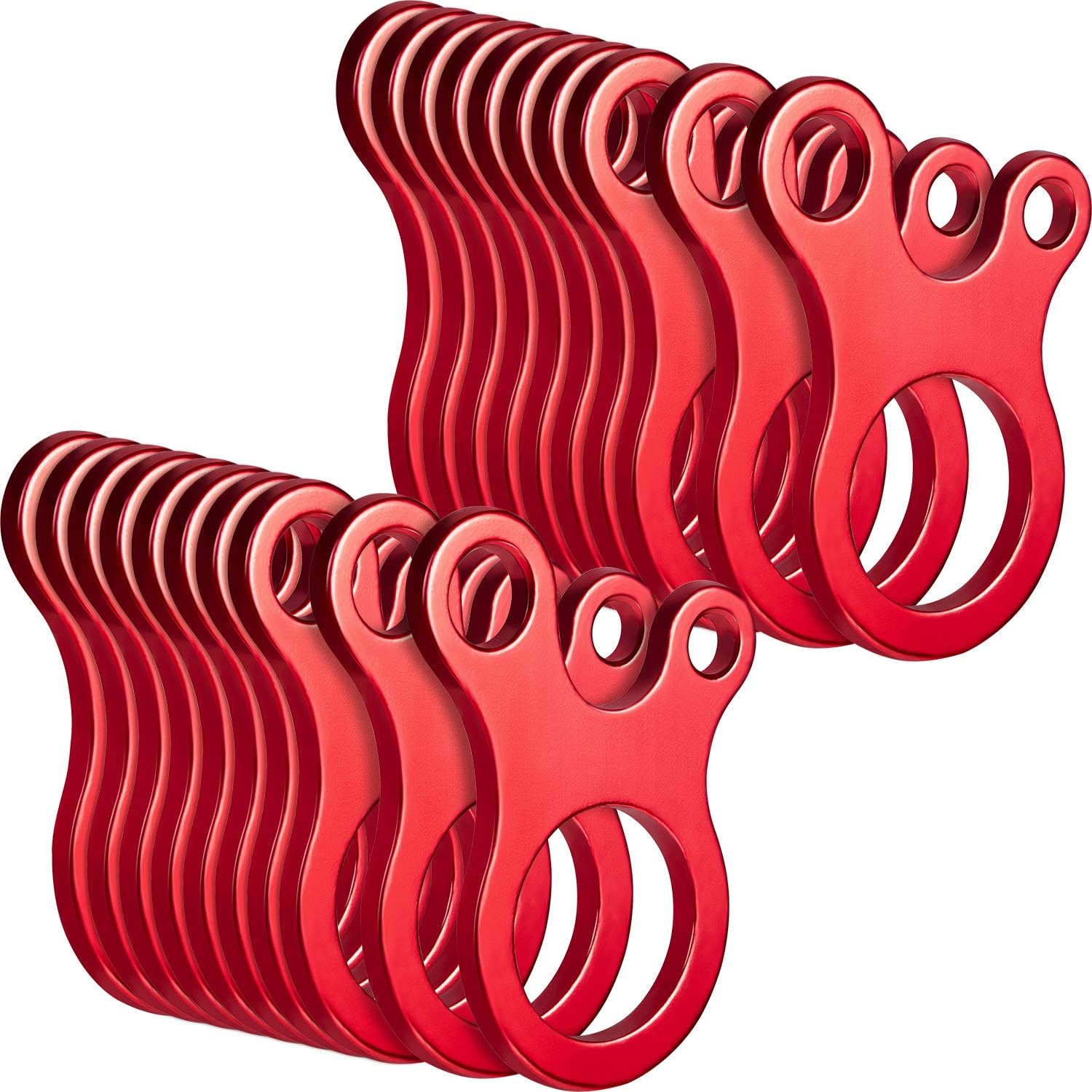 Outdoor Camping Tarp - 20 Piezas de Tensor de Lona