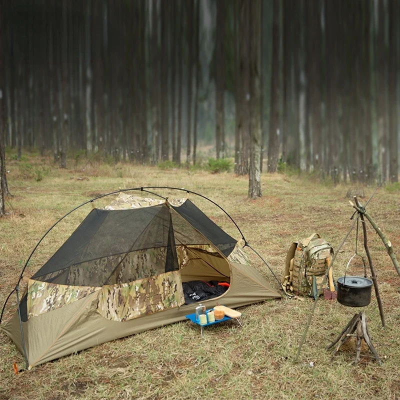 Outdoor Camping Solo - Tienda táctica para una sola persona,