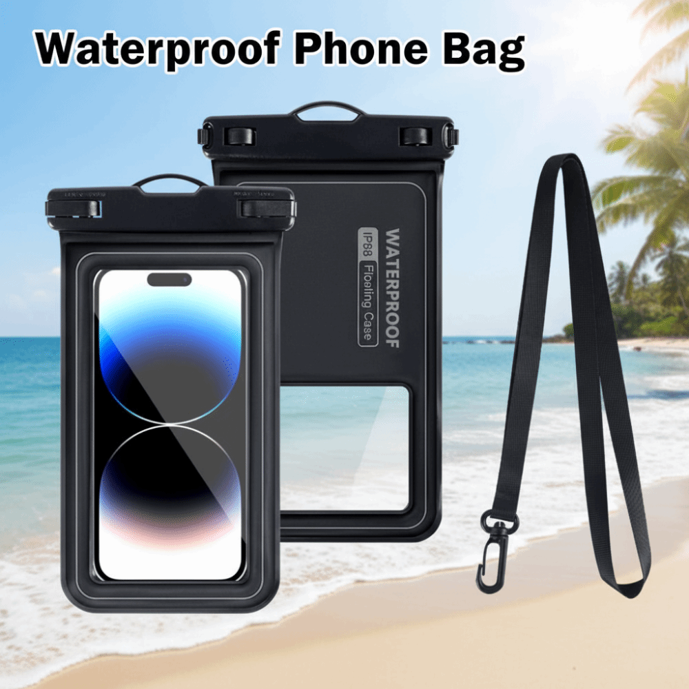 Dry Bag Waterproof - Bolsa Impermeable para Teléfono con Pantalla