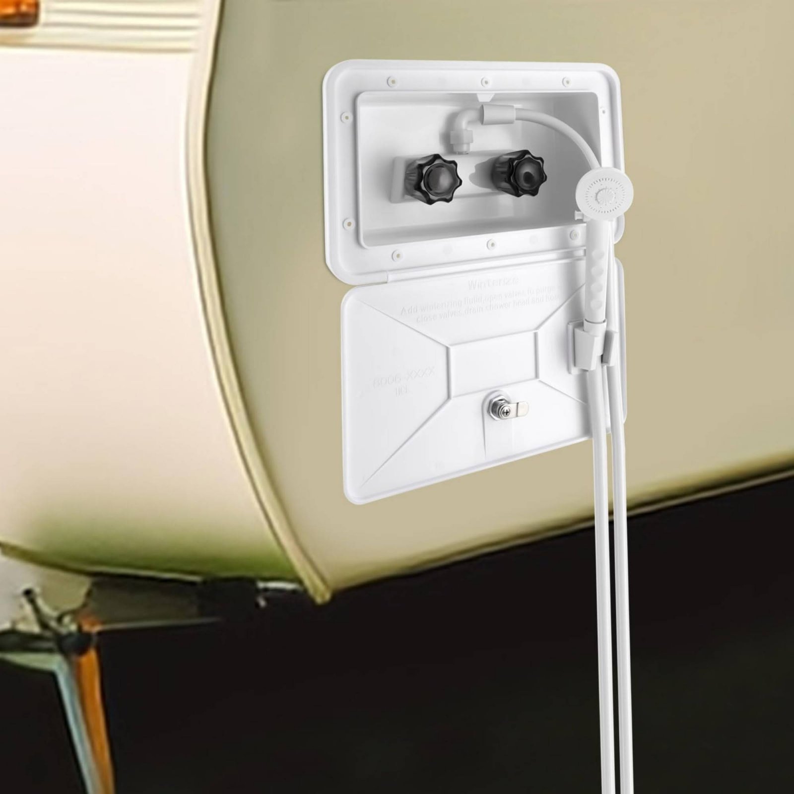 Outdoor Camping Box - Caja de Ducha Exterior para RV,