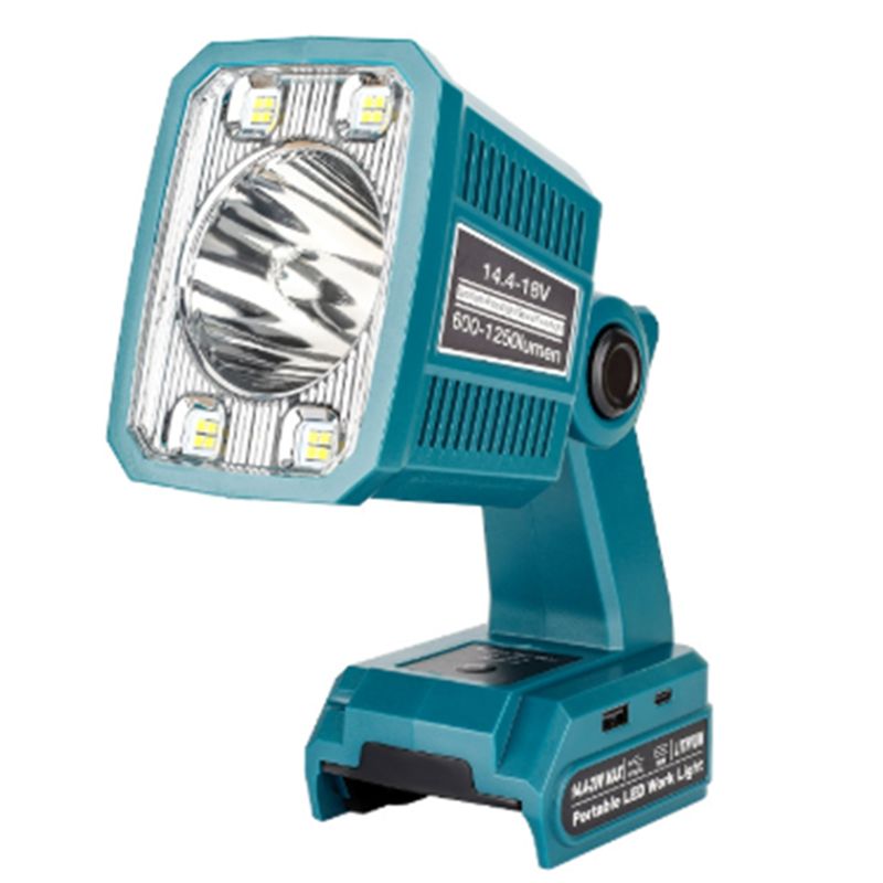 Outdoor Camping Jobs - Lámpara para exteriores AB46, 14.4-20V, batería