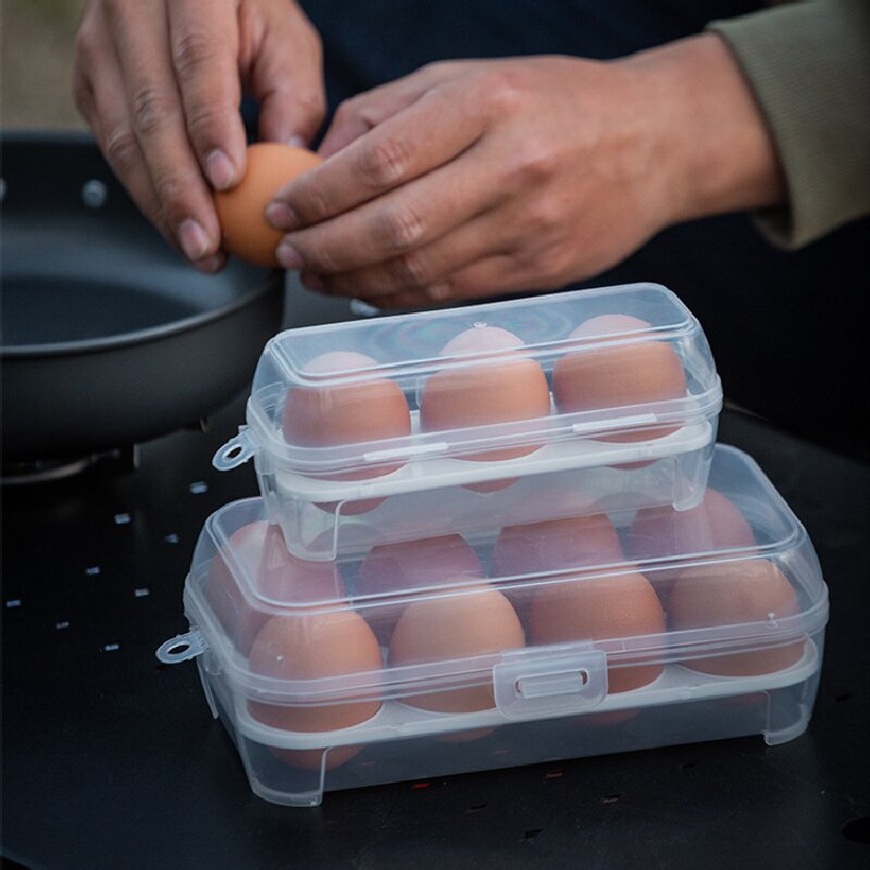 Outdoor Camping Box - Caja de almacenamiento para huevos a
