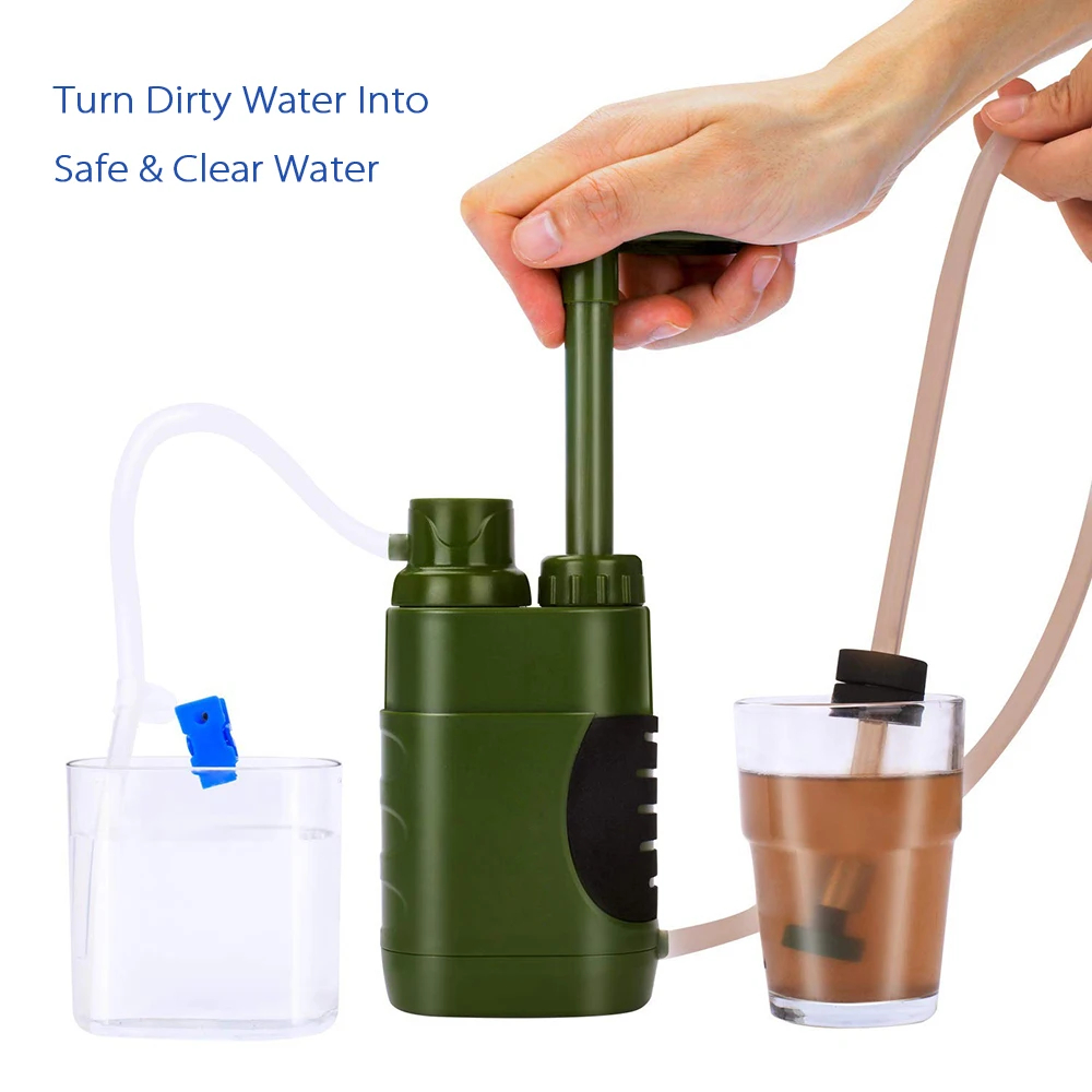 Portable Water Filter - Filtro de agua para exteriores, purificador