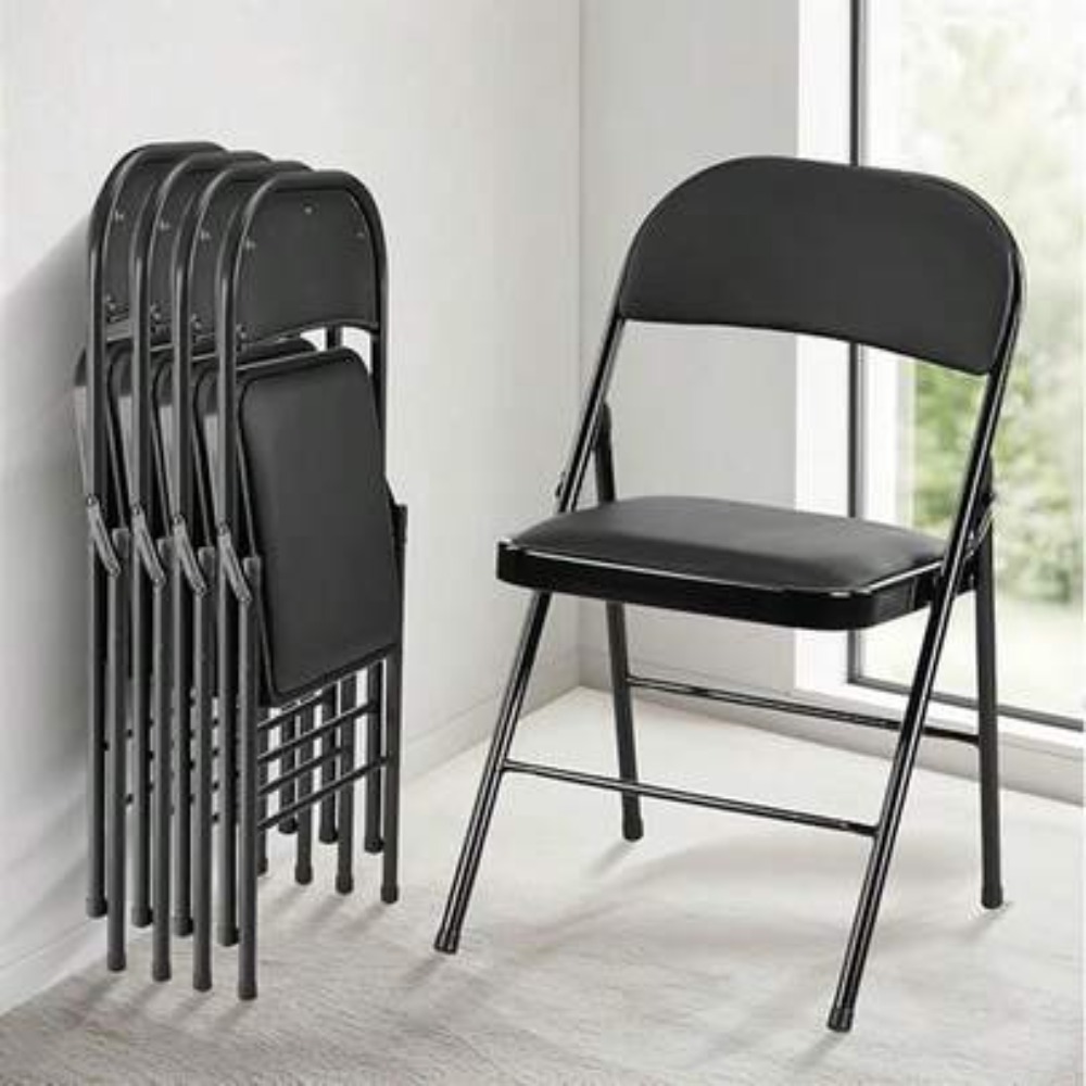 Outdoor Camping Folding Chair - Paquete de 4 Sillas Plegables con
