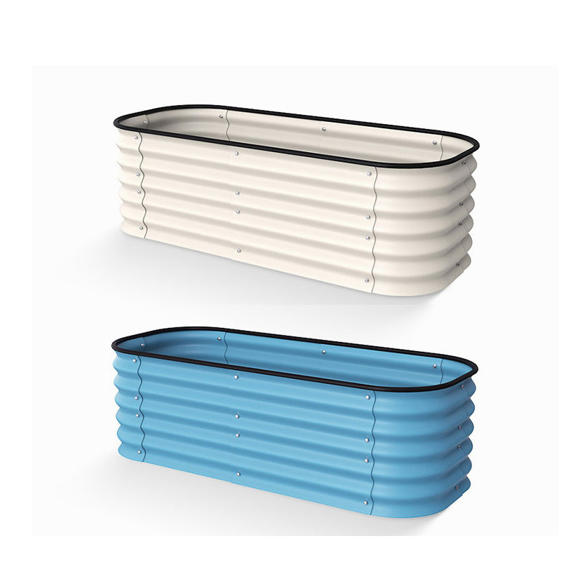 Outdoor Camping Box - Jardinera Metálica para Vegetales, Caja de