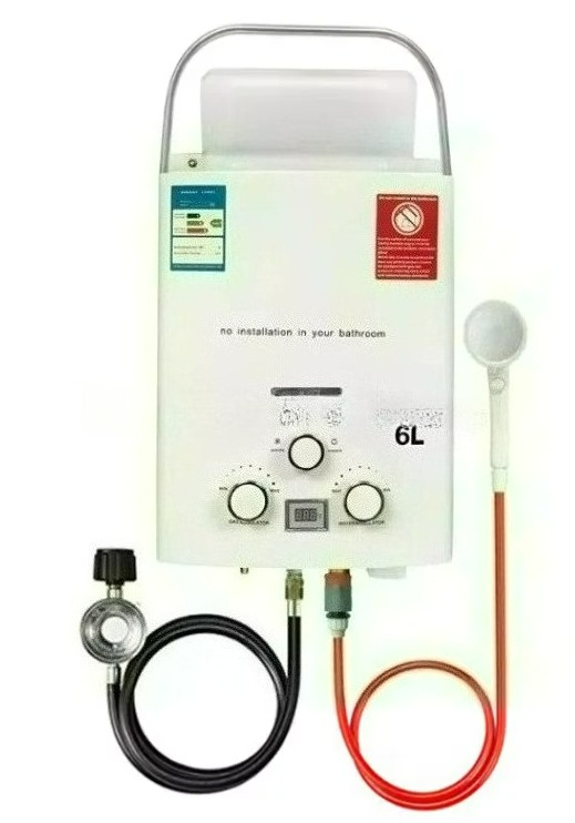 Outdoor Camping Hot Water Shower - Calentador de Agua Instantáneo a Gas