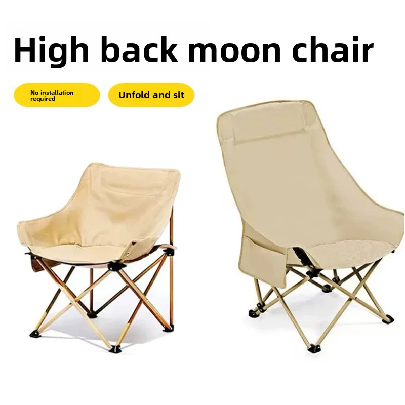 Silla Plegable Reforzada para  - Outdoor Camping Folding Chair reseña y precio