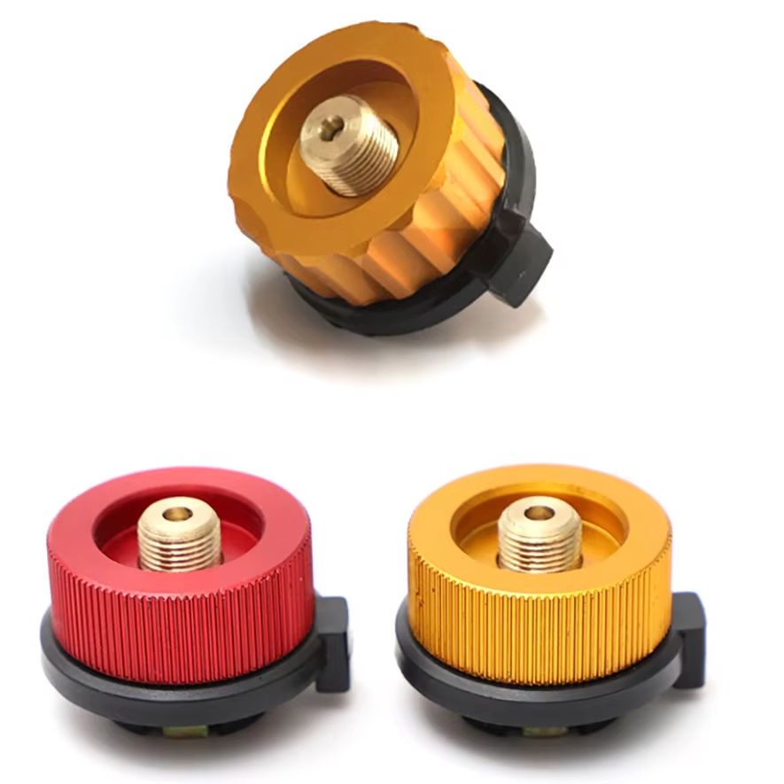 Adaptador de cartucho de gas c - Outdoor Gas Camping Oven reseña y precio