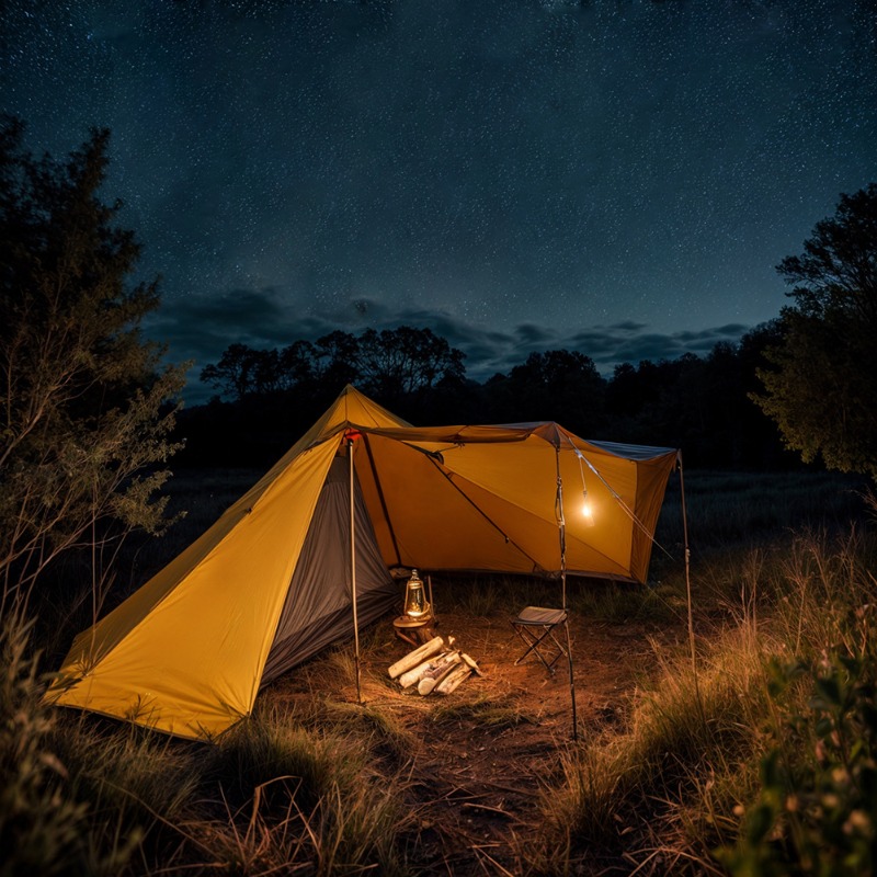 Tienda de Campaña Piramidal Ul - Outdoor Camping Solo reseña y precio