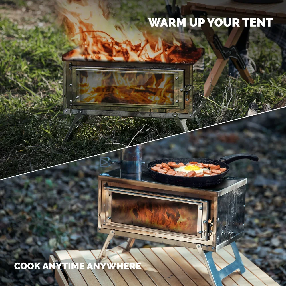 CHANGE MOORE estufa de leña de - Outdoor Camping Wood Burning Stove reseña y precio