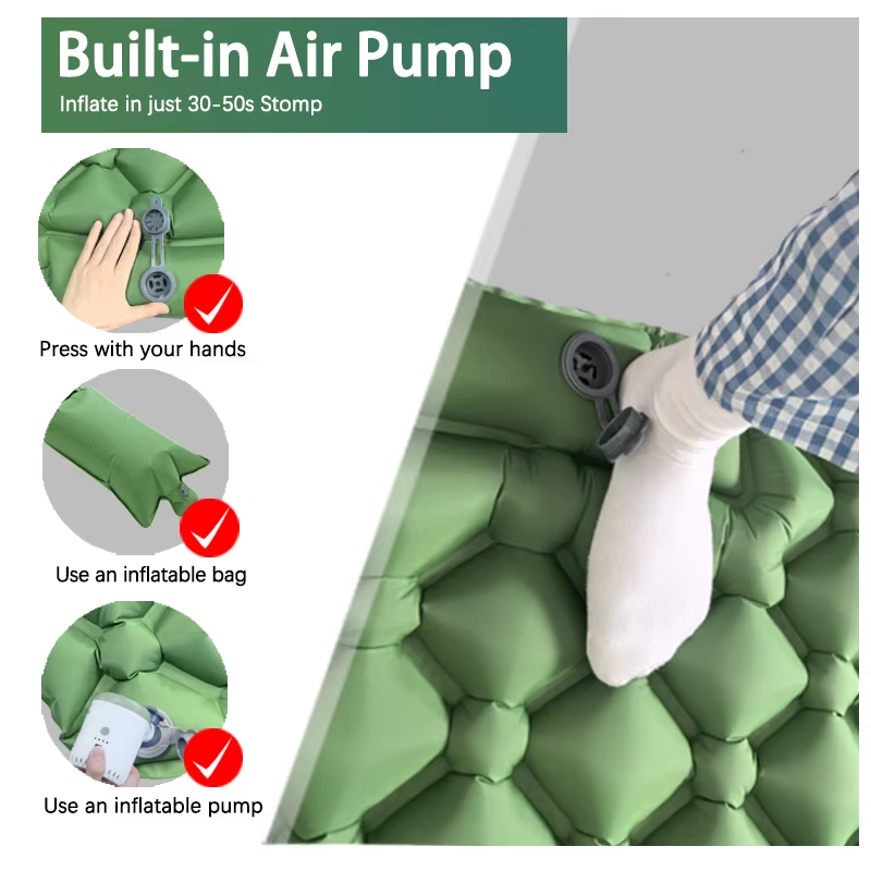 Colchón inflable para acampar  - Outdoor Camping Mat reseña y precio
