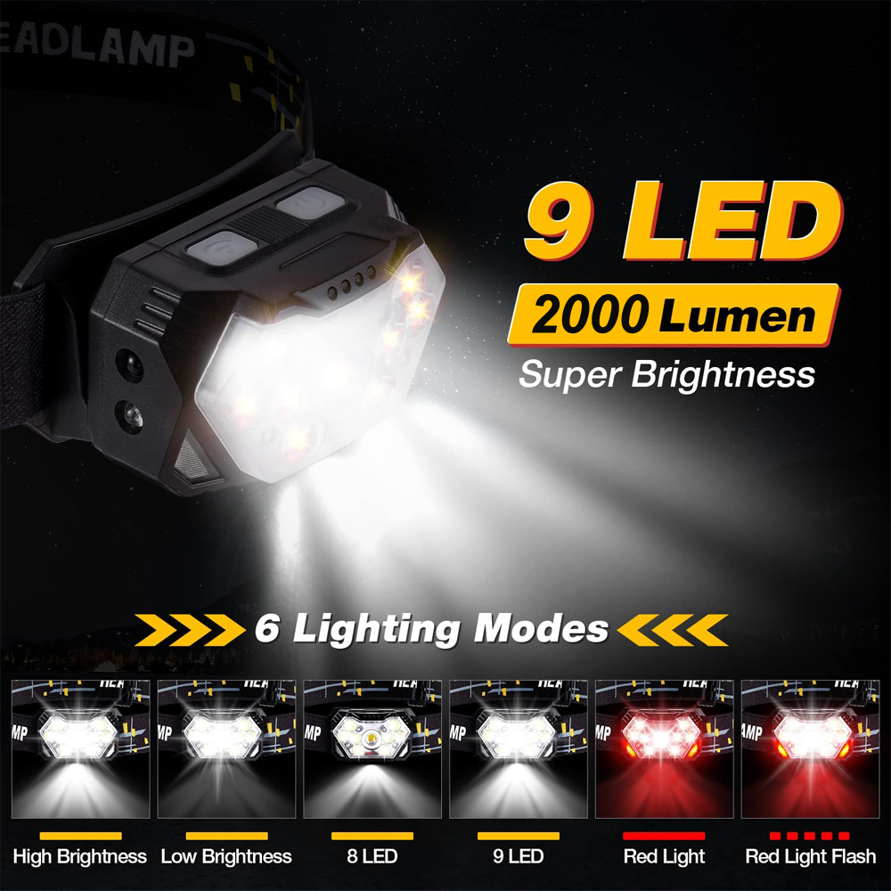 Linterna Frontal LED Impermeab - Outdoor Camping Jobs reseña y precio