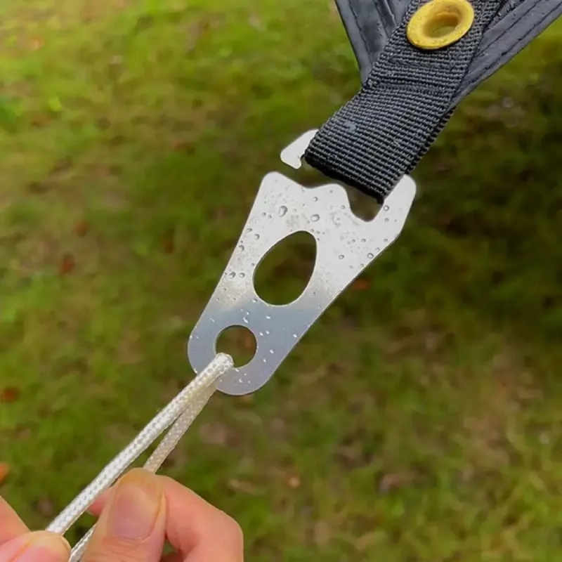 1 unidad de tensor de cuerda d - Outdoor Camping Tarp reseña y precio