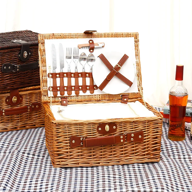 Cesta de Picnic Familiar, Cest - Outdoor Camping Box reseña y precio
