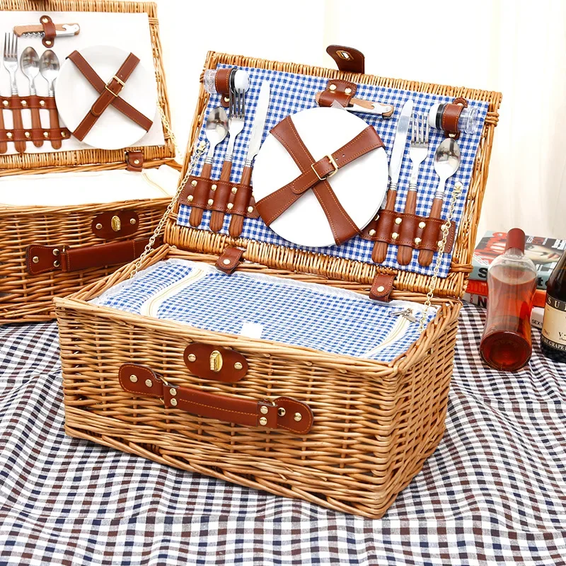 Cesta de Picnic Familiar, Cest - Outdoor Camping Box reseña y precio