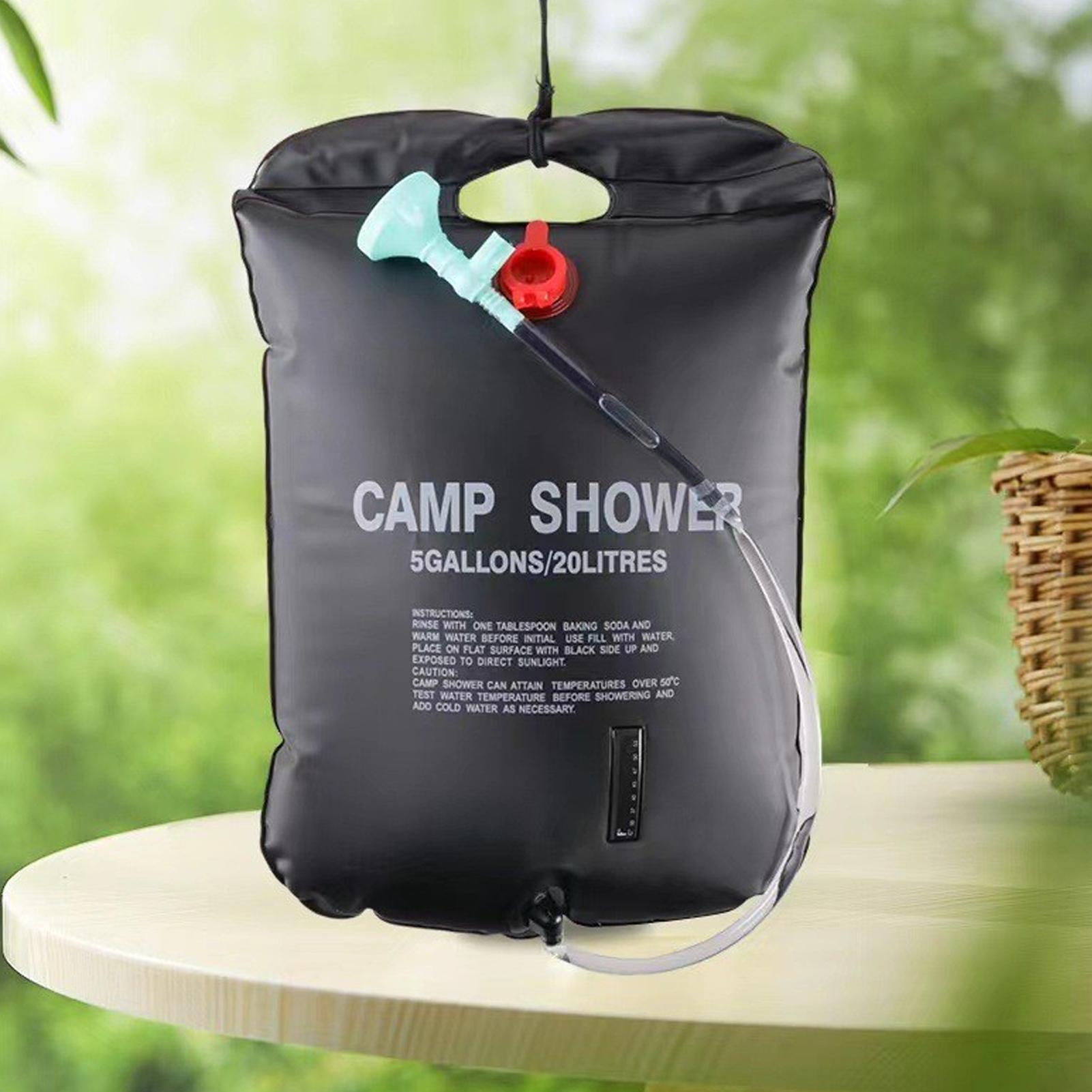 Bolsa de Ducha para Exteriores - Outdoor Camping Hot Water Shower reseña y precio