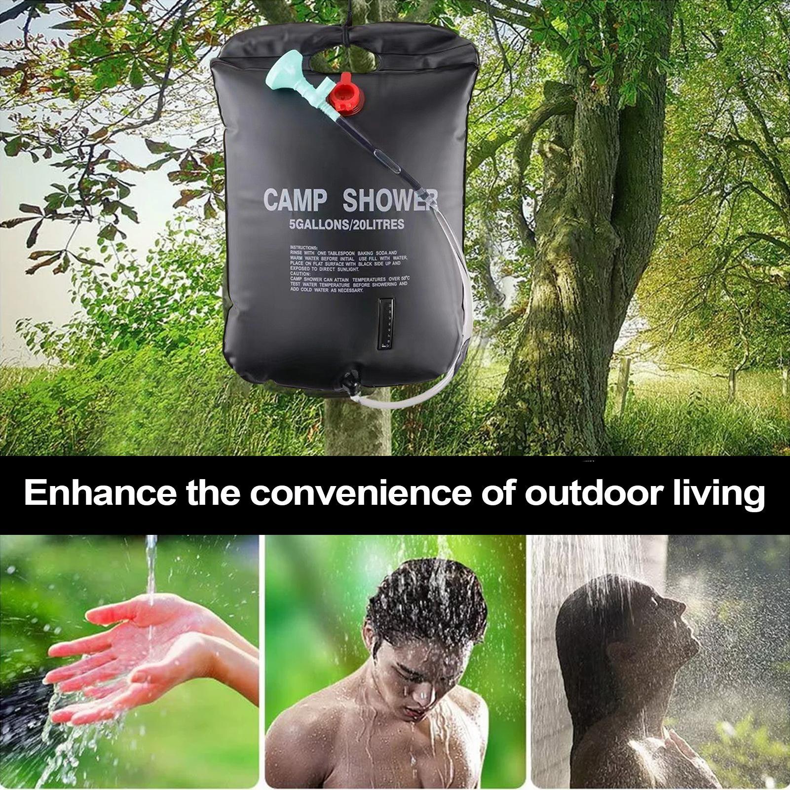 Bolsa de Ducha para Exteriores - Outdoor Camping Hot Water Shower reseña y precio
