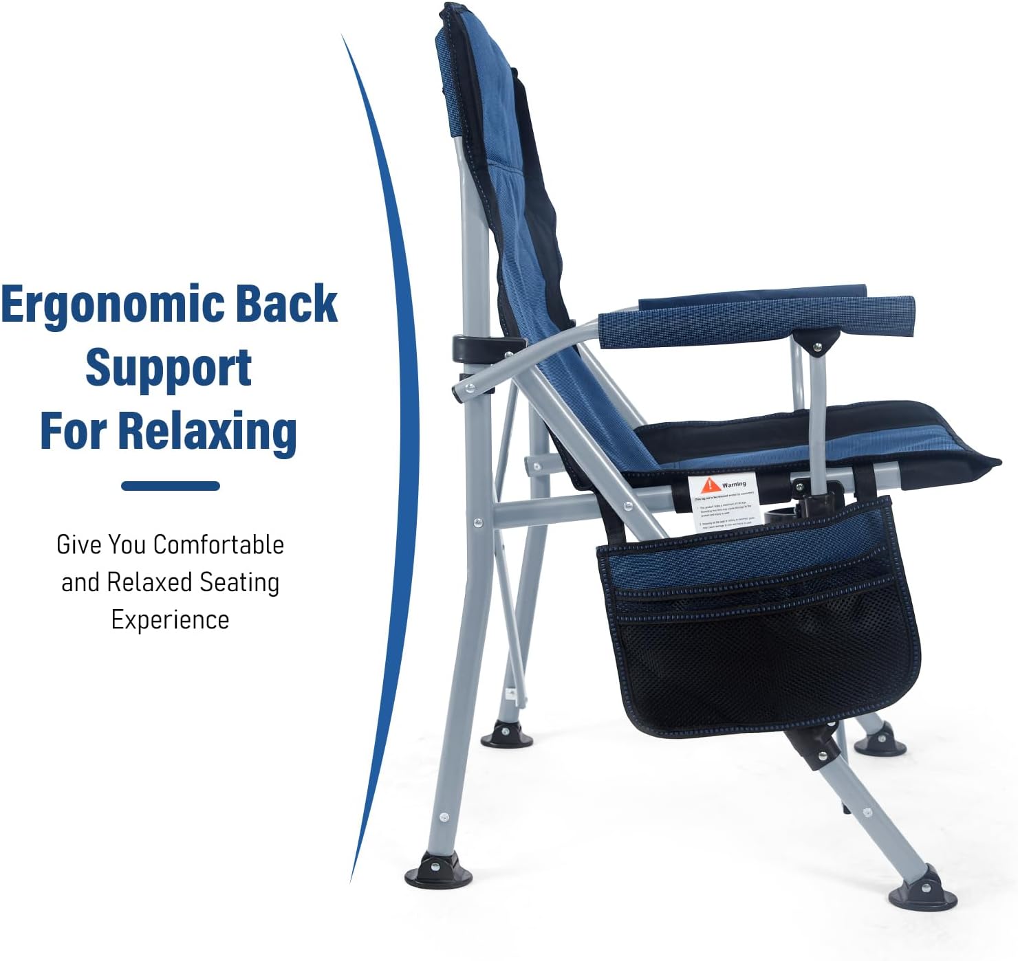 Silla Plegable Portátil para C - Outdoor Camping Folding Chair reseña y precio