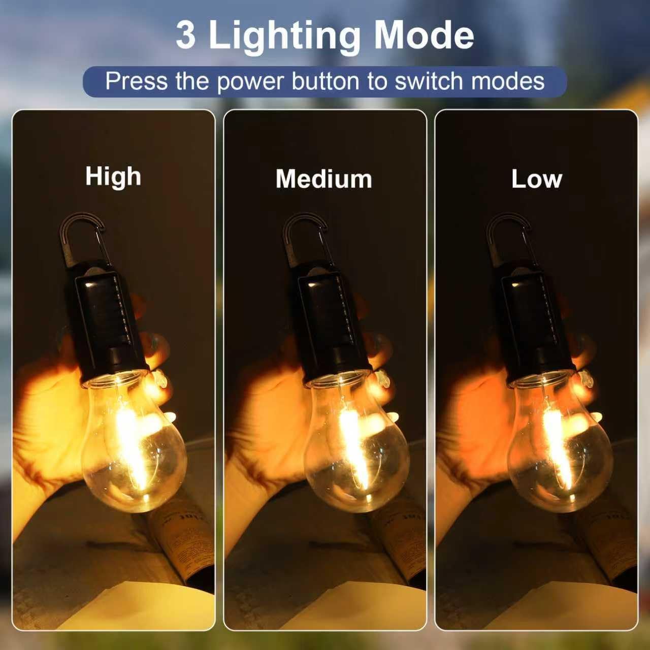 Luces LED solares para acampar - Outdoor Camping Gazebo reseña y precio