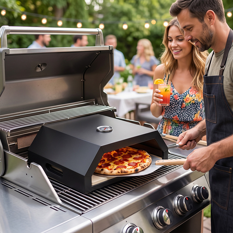 Horno de Pizza Portátil a Gas  - Outdoor Gas Camping Oven reseña y precio