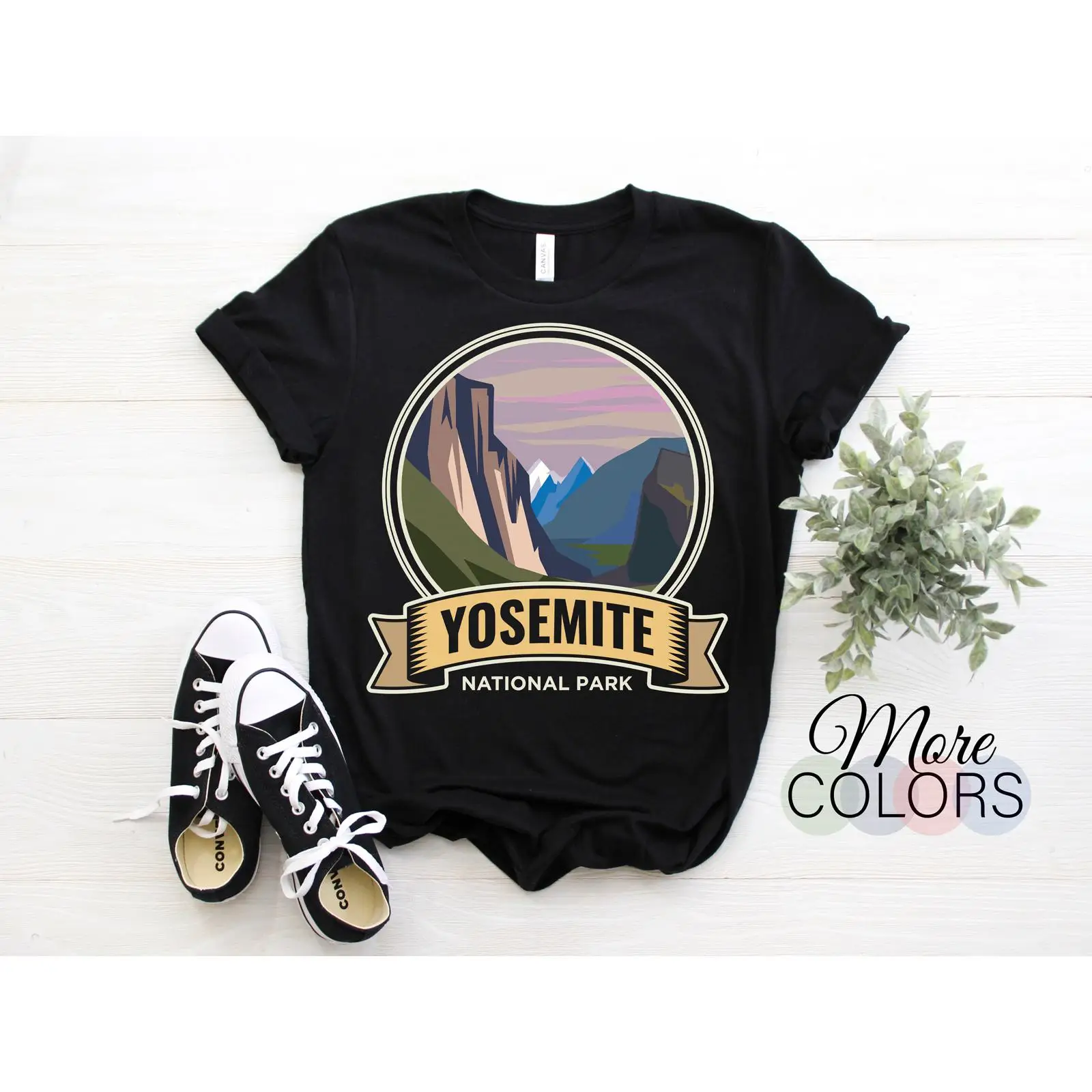 Camiseta Vintage del Parque Na - Outdoor Camping Yosemite reseña y precio