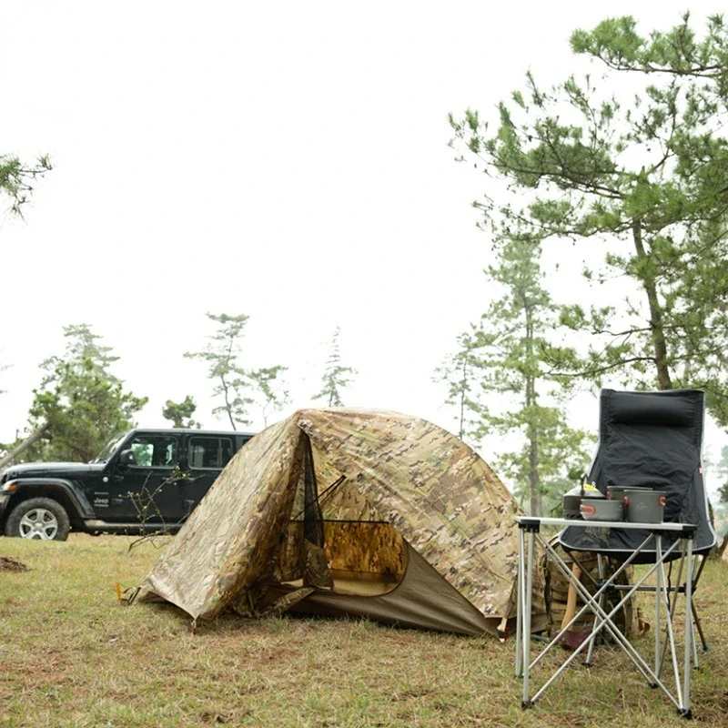 Tienda táctica para una sola p - Outdoor Camping Solo reseña y precio