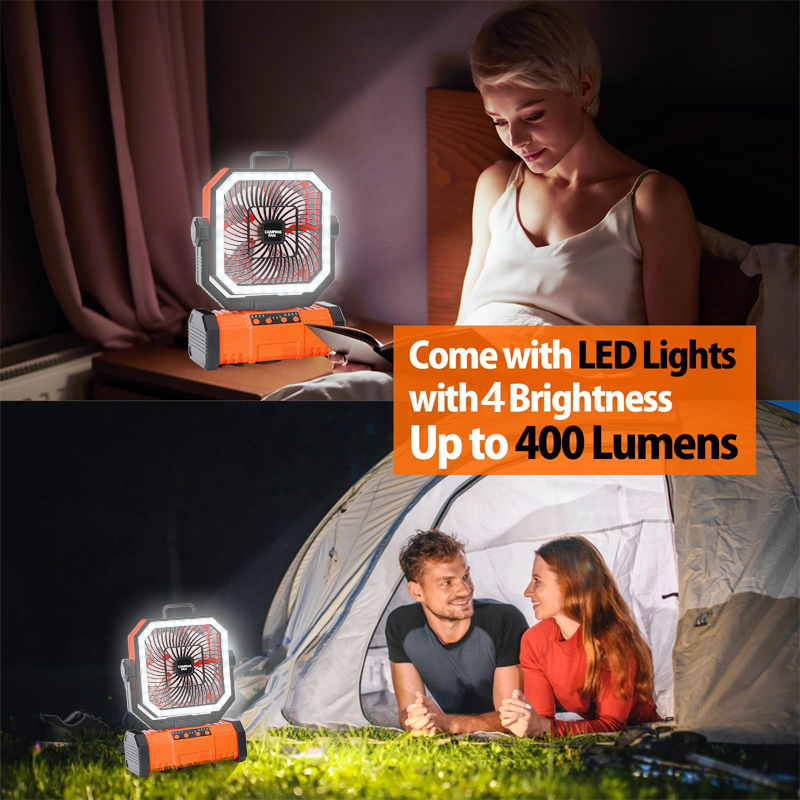 Ventilador de techo para acamp - Outdoor Camping Gazebo reseña y precio