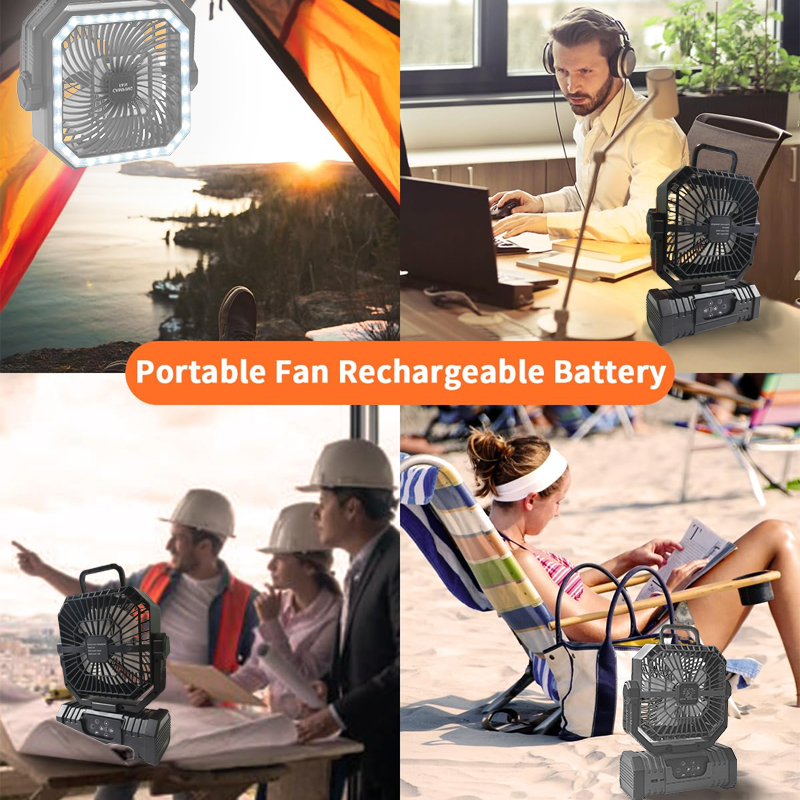 Ventilador de techo para acamp - Outdoor Camping Gazebo reseña y precio