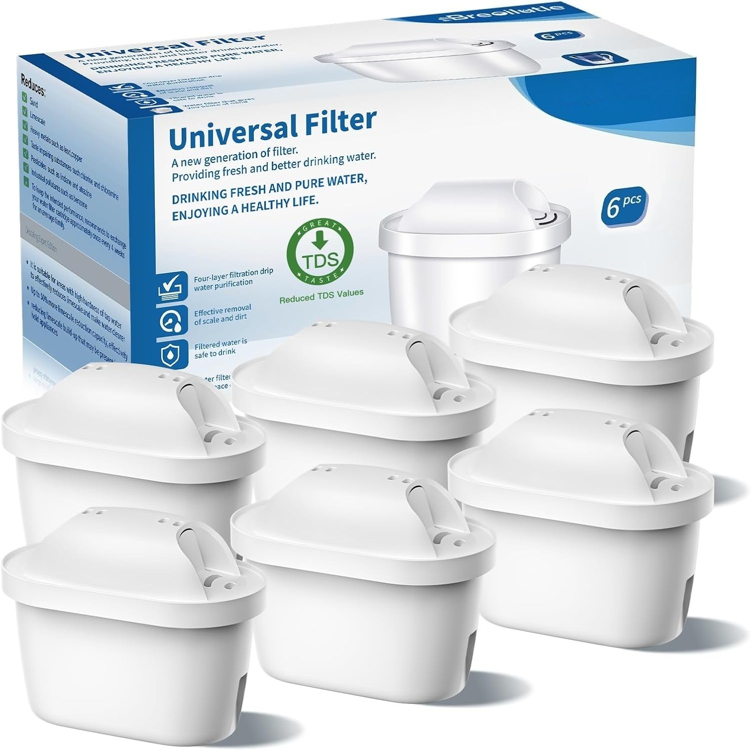 Cartuchos de Filtro de Agua Co - Portable Water Filter reseña y precio
