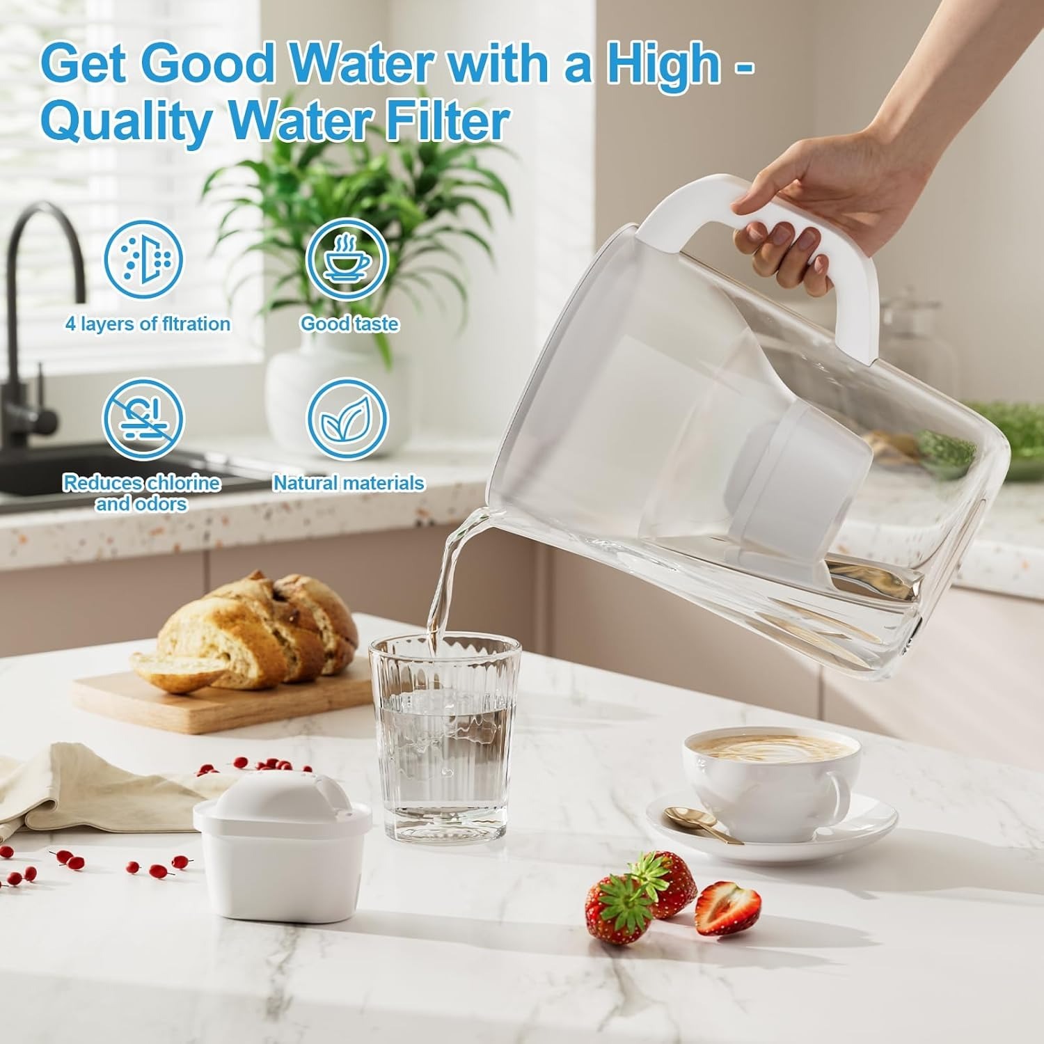 Cartuchos de Filtro de Agua Co - Portable Water Filter reseña y precio