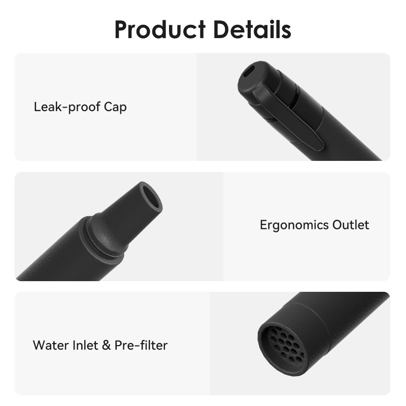Pajita con filtro de agua para - Portable Water Filter reseña y precio