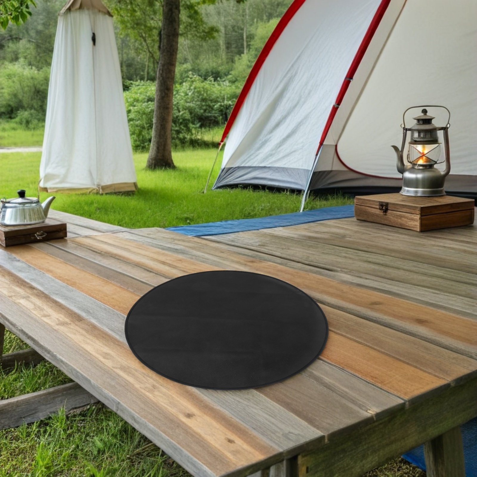 Alfombrilla Redonda Ignífuga p - Outdoor Camping Mat reseña y precio