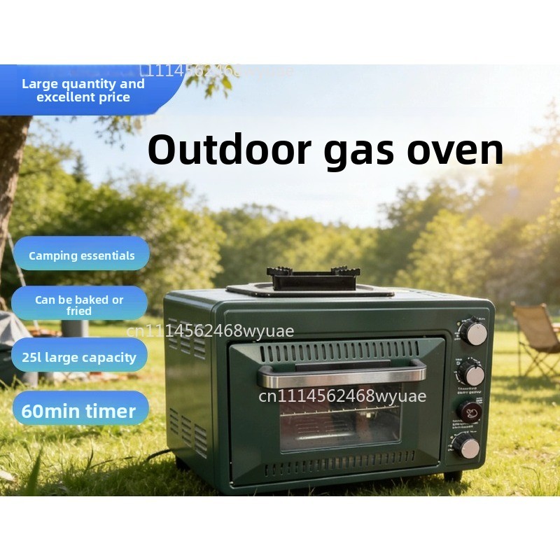Horno y Estufa de Gas Multifun - Outdoor Gas Camping Oven reseña y precio