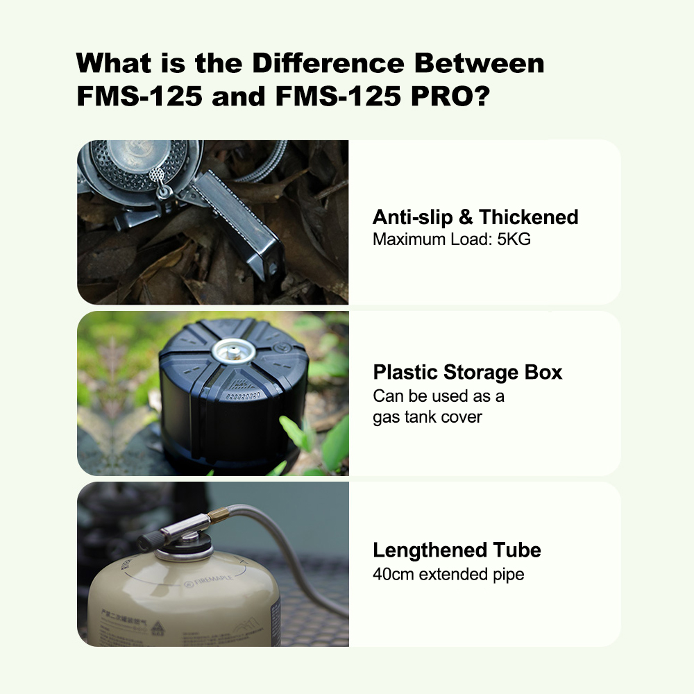 Estufa ignífuga de arce a prue - Outdoor Gas Camping Oven reseña y precio