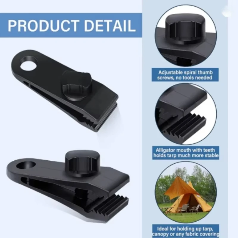 5/10/20/50 Piezas de Clips Res - Outdoor Camping Tarp reseña y precio
