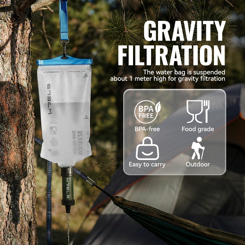 Purificador de Agua Portátil W - Portable Water Filter reseña y precio
