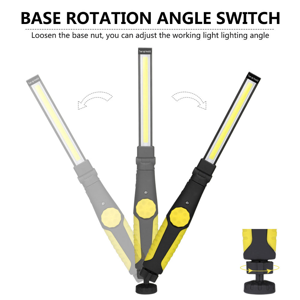 Linterna COB plegable, luz de  - Outdoor Camping Jobs reseña y precio