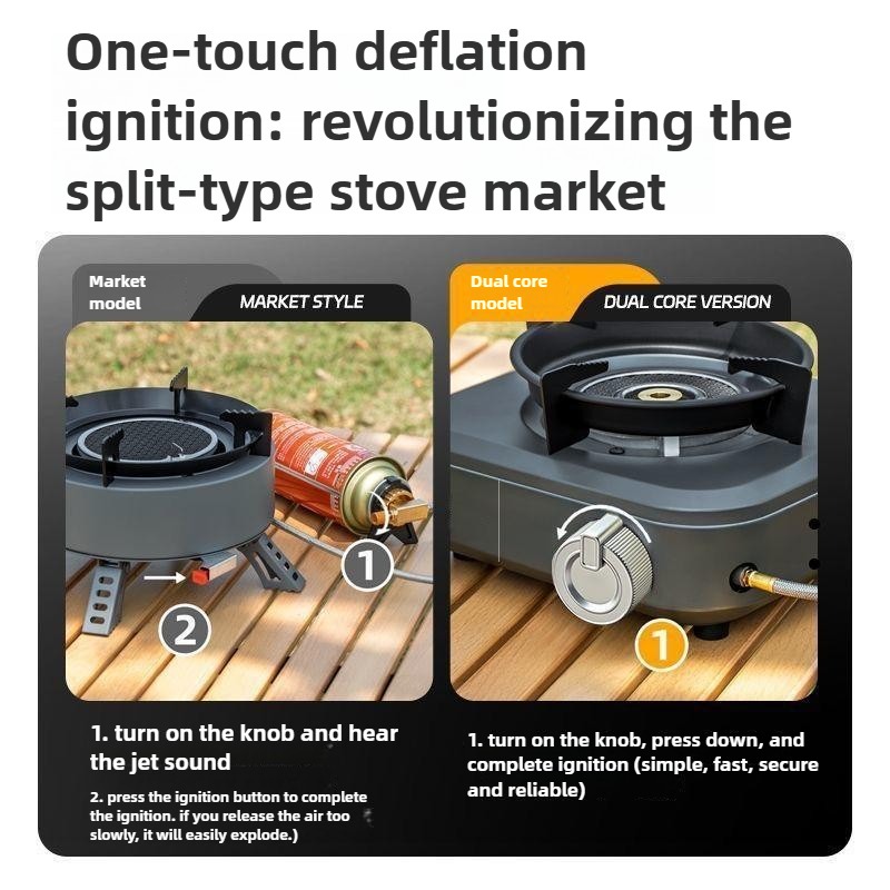 DOTWISE-estufa infrarroja de a - Outdoor Gas Camping Oven reseña y precio