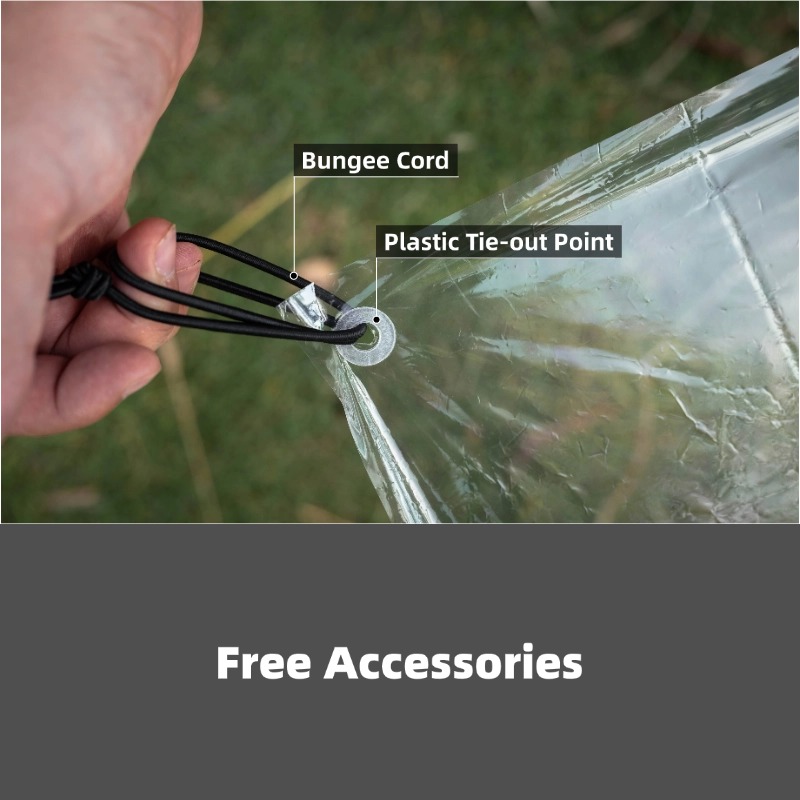 [HODR GEAR] Lona de suelo ultr - Outdoor Camping Tarp reseña y precio