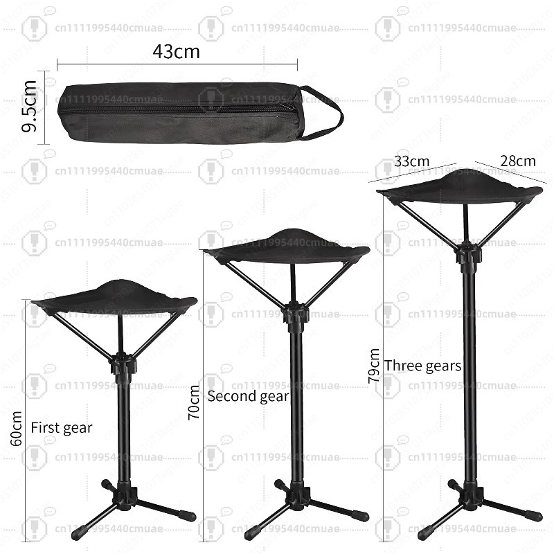 Taburete Plegable Retráctil pa - Outdoor Camping Folding Chair reseña y precio