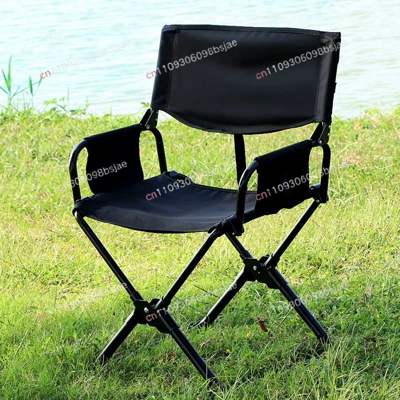 Silla plegable resistente y du - Outdoor Camping Folding Chair reseña y precio
