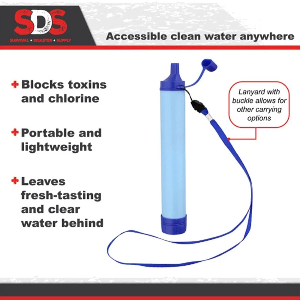 Purificador de Agua Portátil p - Portable Water Filter reseña y precio