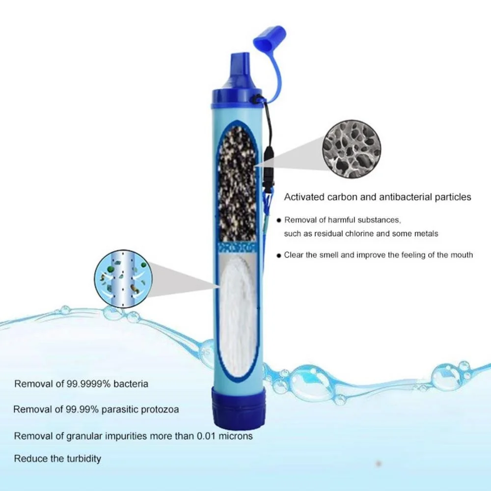 Purificador de Agua Portátil p - Portable Water Filter reseña y precio