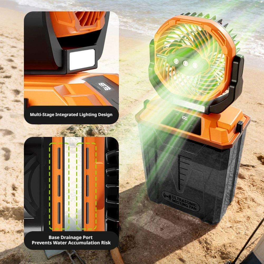 Nuevo Ventilador de Nebulizaci - Outdoor Camping Gazebo reseña y precio