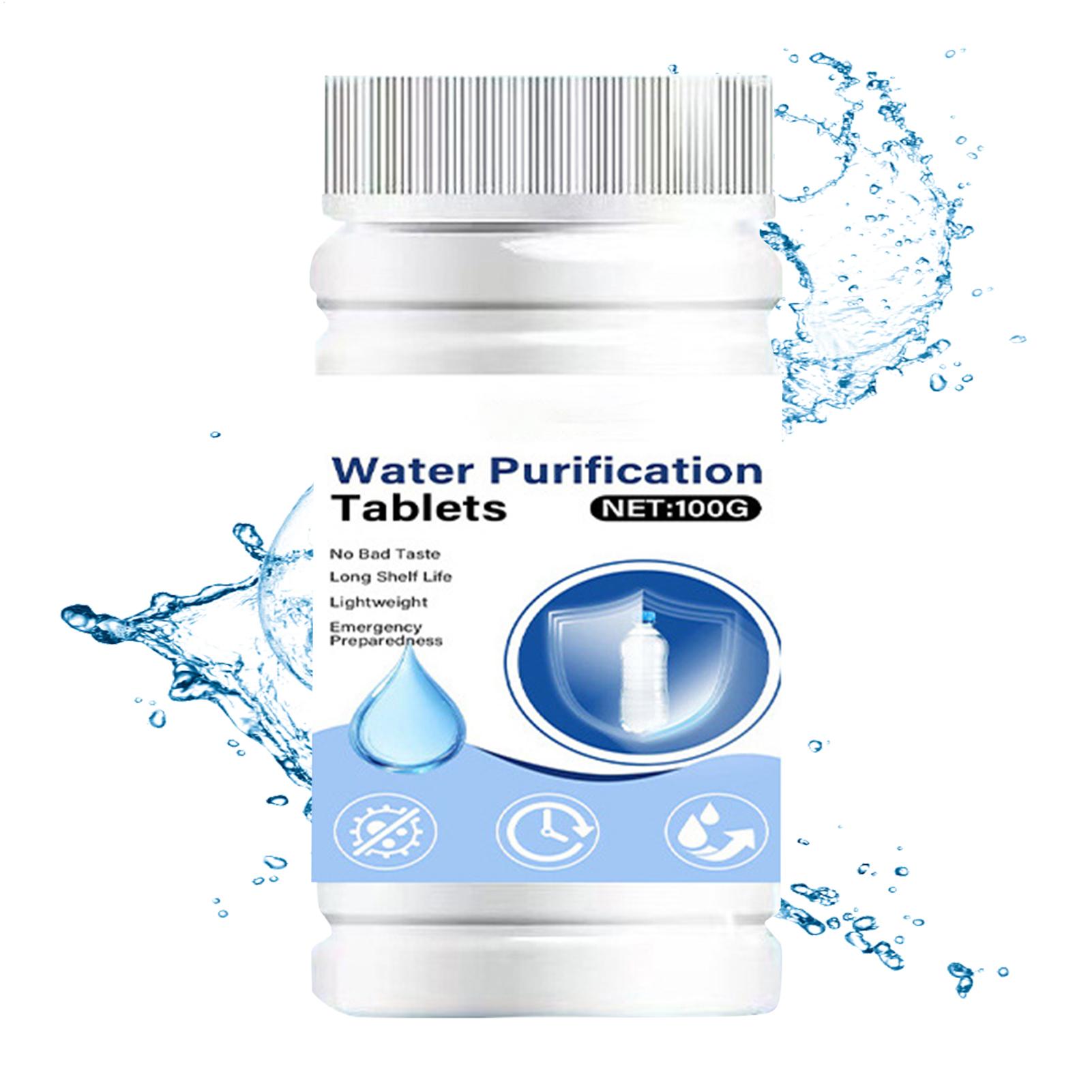 Tabletas de purificación de ag - Portable Water Filter reseña y precio