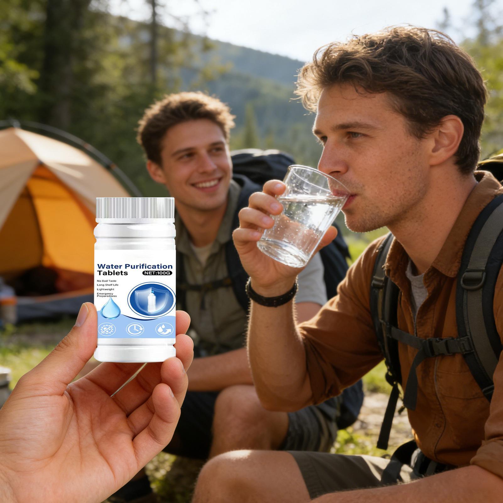 Tabletas de purificación de ag - Portable Water Filter reseña y precio