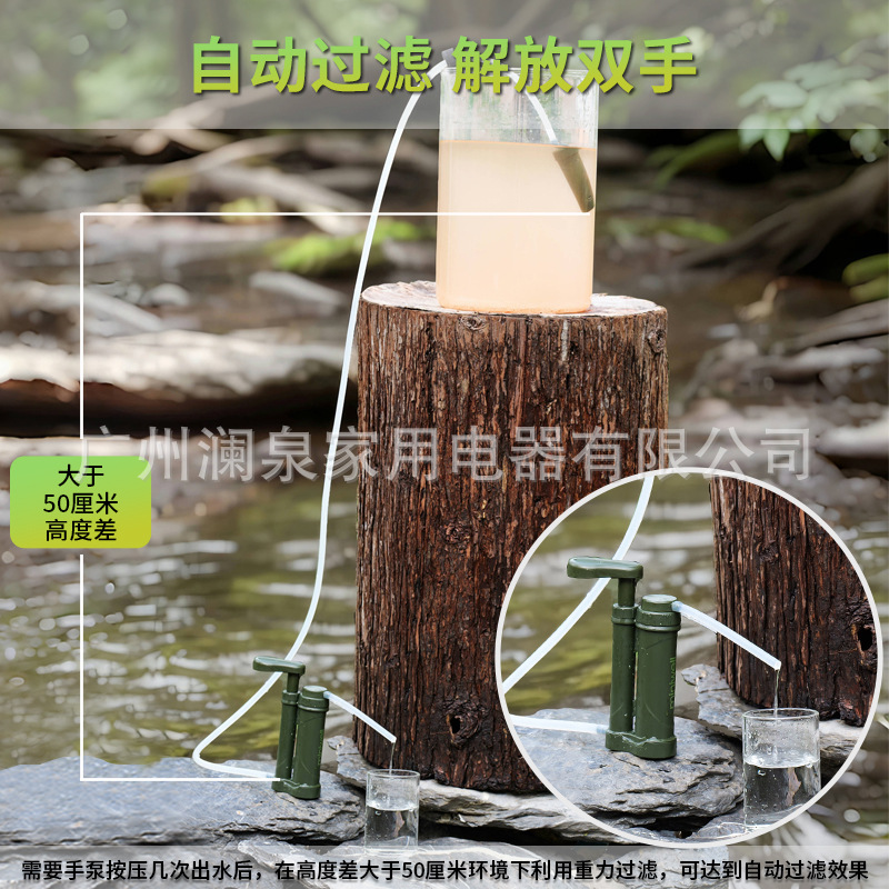 Filtros de Agua para Camping,  - Portable Water Filter reseña y precio