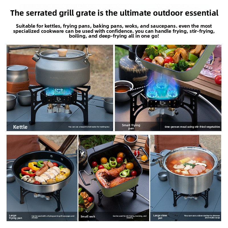 Estufa de Gas Portátil Plegabl - Outdoor Camping Solo reseña y precio